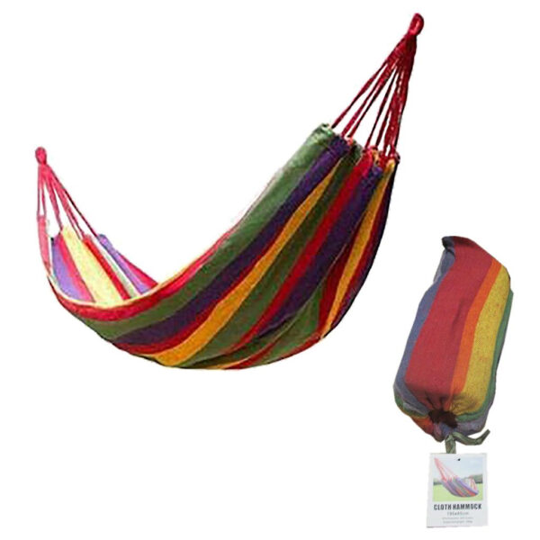 Hammock Multicolor in Foedraal 190 x 80 cm Hangmat
