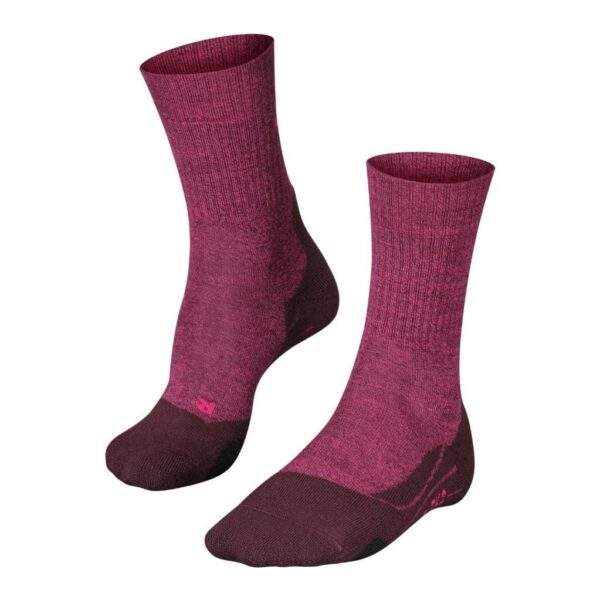 Falke TK2 Explore Wool Wandelsok Dames Paars
