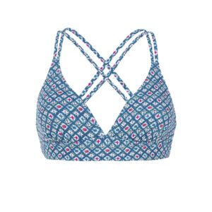 Protest MixSupero Triangle Bikini Top Dames Blauw