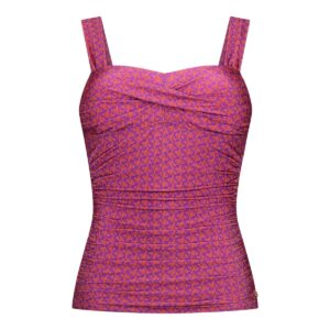 ten Cate Beach Coral Tankini Top Dames Roze