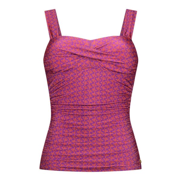 ten Cate Beach Coral Tankini Top Dames Roze