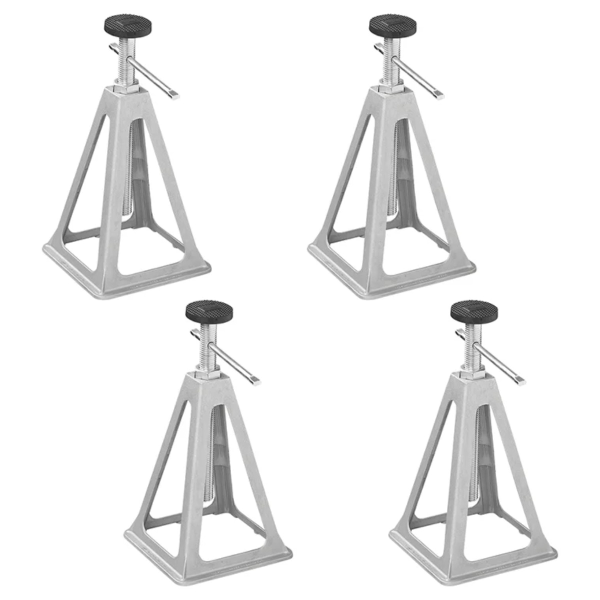 Campout - Carajack Assteunen Aluminium Set van 4